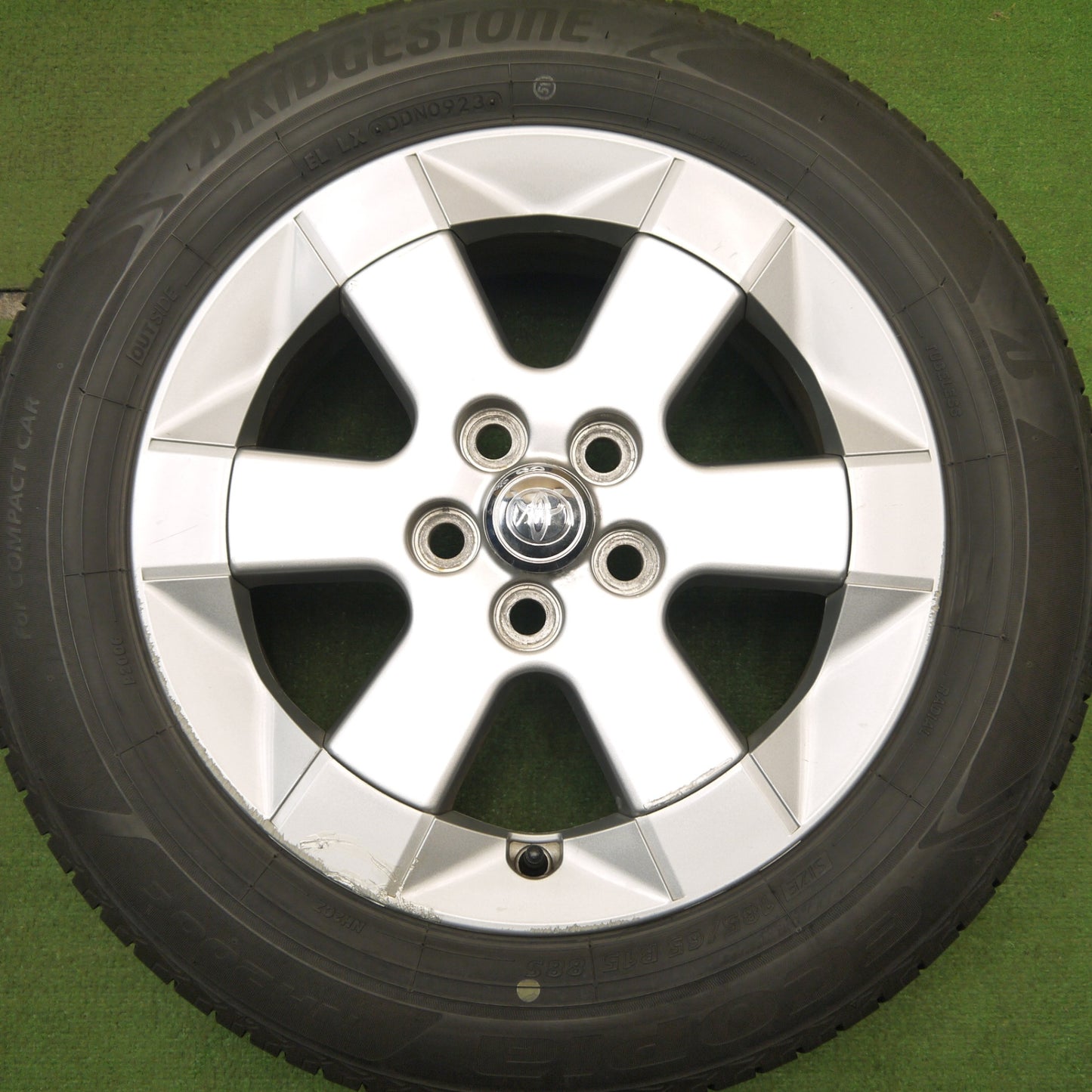 バリ溝！23年！9分★トヨタ 20系 プリウス 純正 185/65R15 ブリヂストン エコピア NH200C 15インチ PCD100/5H★5042812Hノ