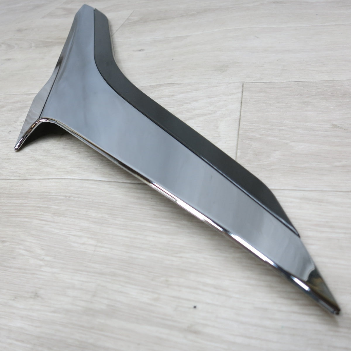 [送料無料] 美品◆ヴェルファイア 30系 社外 ヘッド ライト ガーニッシュ メッキ WK-823-33-L WK-823-33-R メーカー不明◆