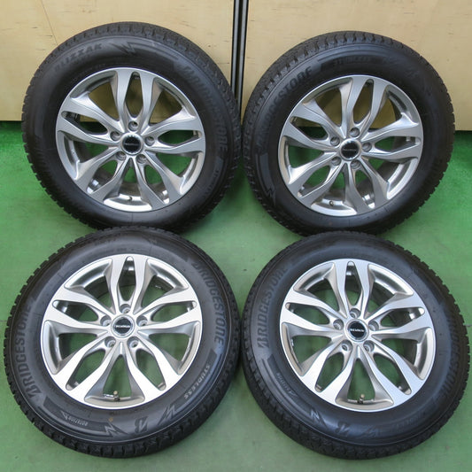 バリ溝！23年！キレイ！9分★スタッドレス 225/60R17 ブリヂストン ブリザック DM-V3 BALMINUM DS-M バルミナ 17インチ PCD114.3/5H★5122215イス