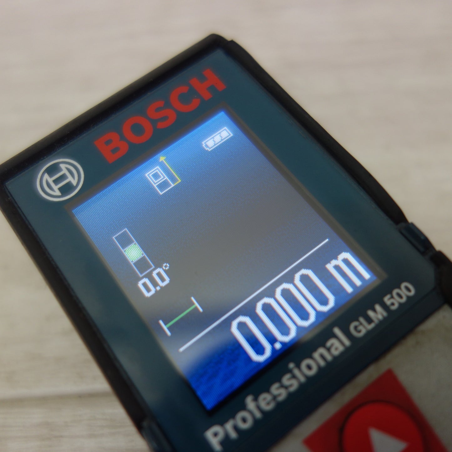 [送料無料] ☆BOSCH ボッシュ レーザー 距離計 GLM500 収納ケース付き☆
