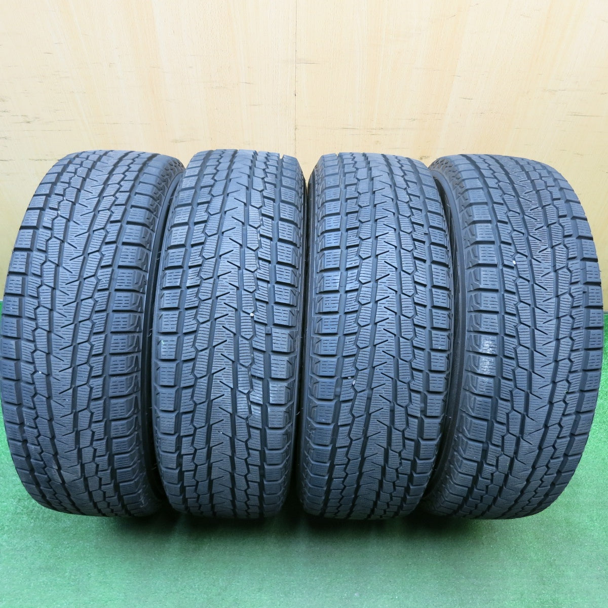 バリ溝！キレイ！9.5分★スタッドレス 225/65R17 ヨコハマ アイスガード G075 MiLLOUS DF ミルアス 17インチ PCD114.3/5H★6010807HAス