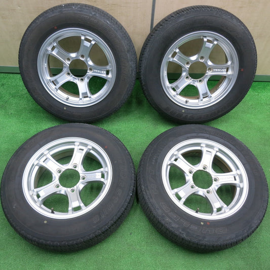 [送料無料] キレイ★ジムニー 等 KEELER 175/80R16 ブリヂストン デューラー H/T 684Ⅱ キーラー 16インチ PCD139.7/5H★4112509TNノ