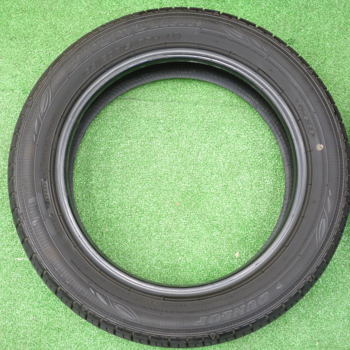 ほぼ新車外し！25年★165/60R15 ダンロップ エナセーブ EC300+ タイヤ 15インチ ハスラー ソリオ デリカ ミニ D:2 等★5121303KTノタ