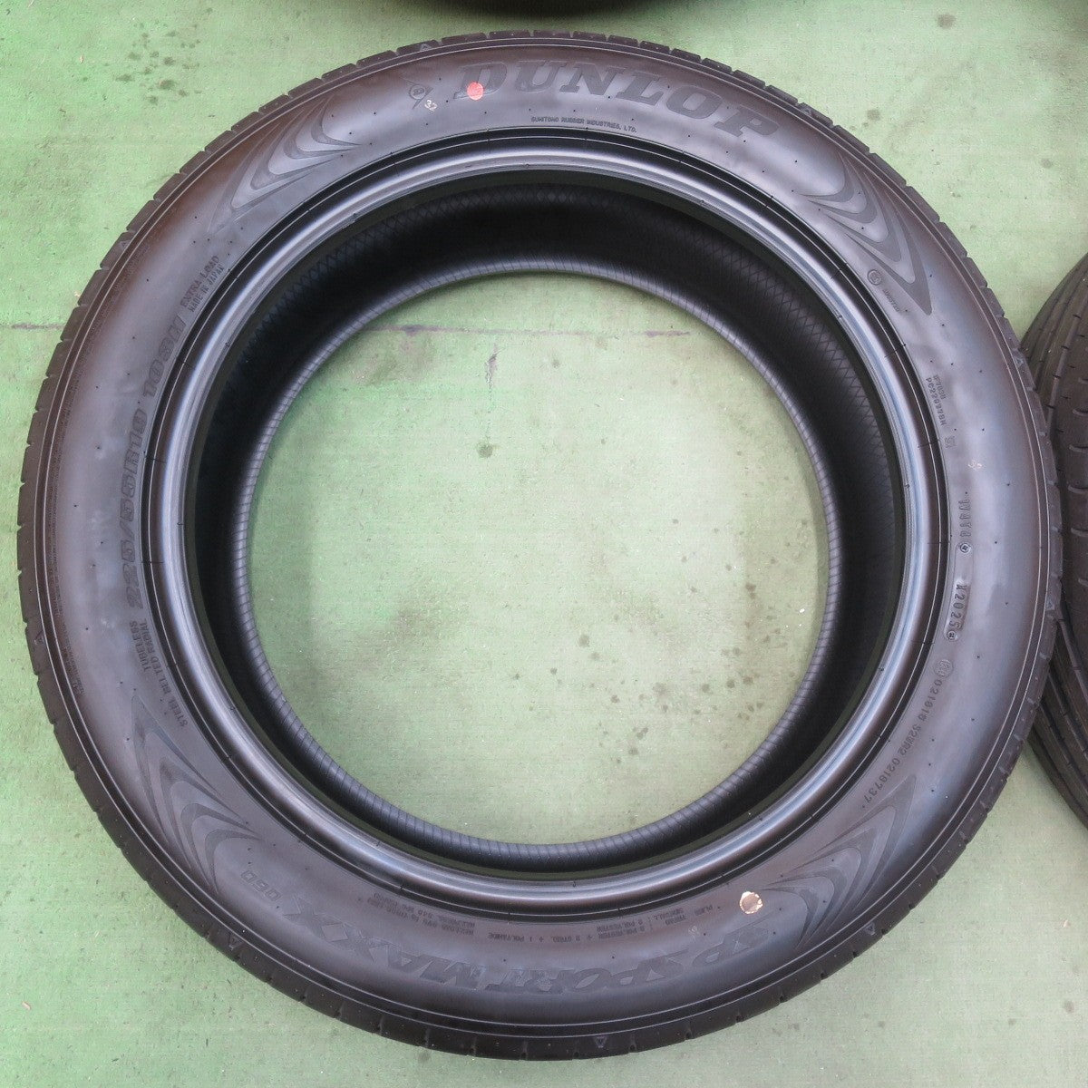 新車外し！25年★225/55R19 ダンロップ SPスポーツ マックス 060 タイヤ 19インチ 40系 ヴェルファイア アルファード 等★6011709イノタ