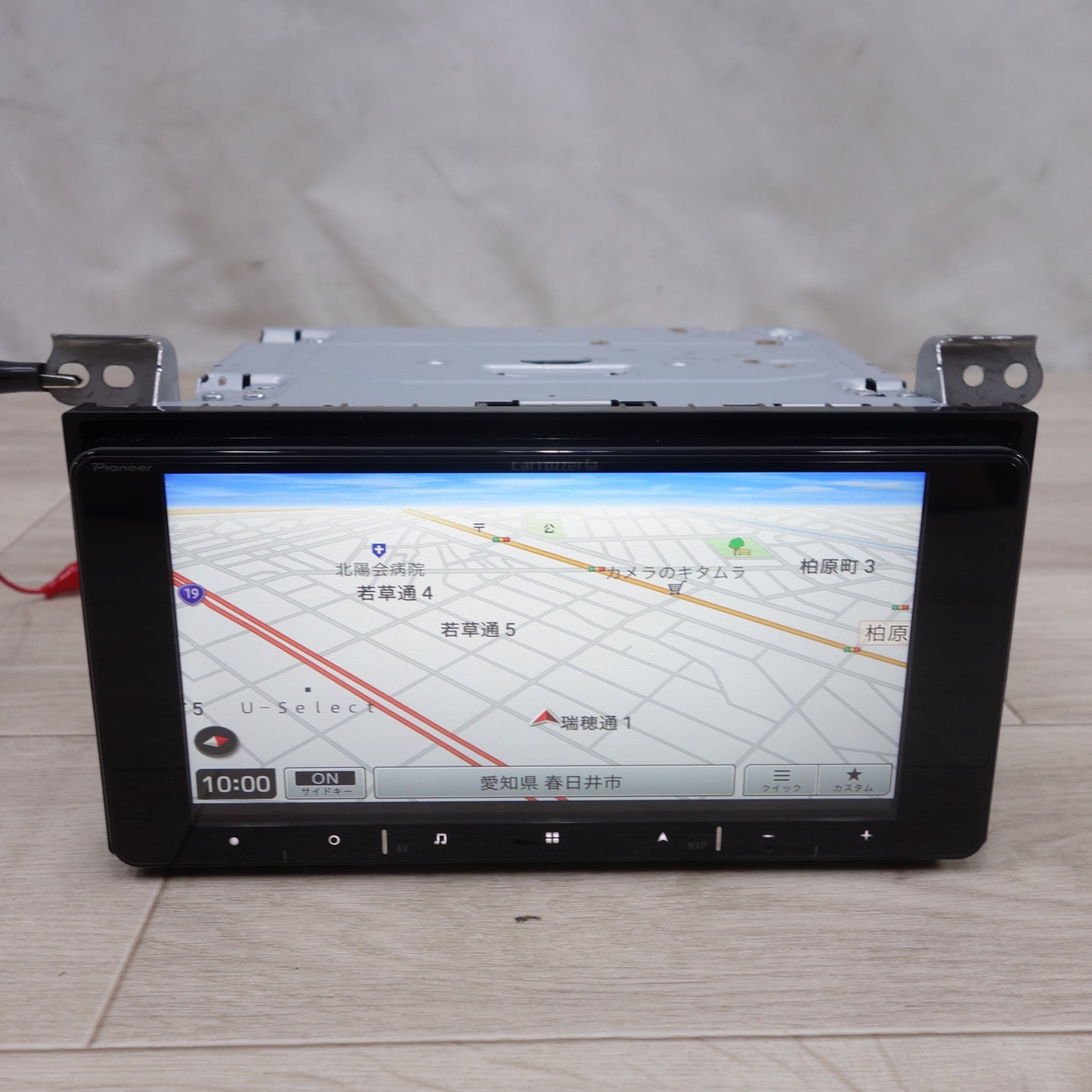 [送料無料] 付属品付き！24年◆carrozzeria Pioneer 楽NAVI 7V型 AV 一体型 メモリーナビ AVIC-RW721 カーナビ カロッツェリア パイオニア◆