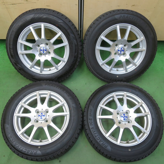 バリ溝！23年！9.5分以上★スタッドレス 185/65R15 ヨコハマ アイスガード iG60 プラクティバ アイス BP02 GMach 15インチ PCD100/4H★5053103イス