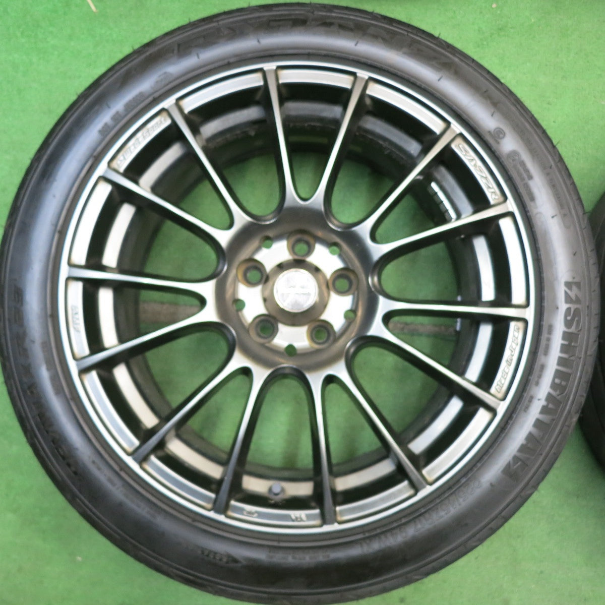 4本価格！24年◎86 BRZ 等 wedsSport SA-72R 215/45R17 オータニ BM2000 シバタ レイダン ウェッズスポーツ 17インチ PCD100/5H◎6062804HAノ