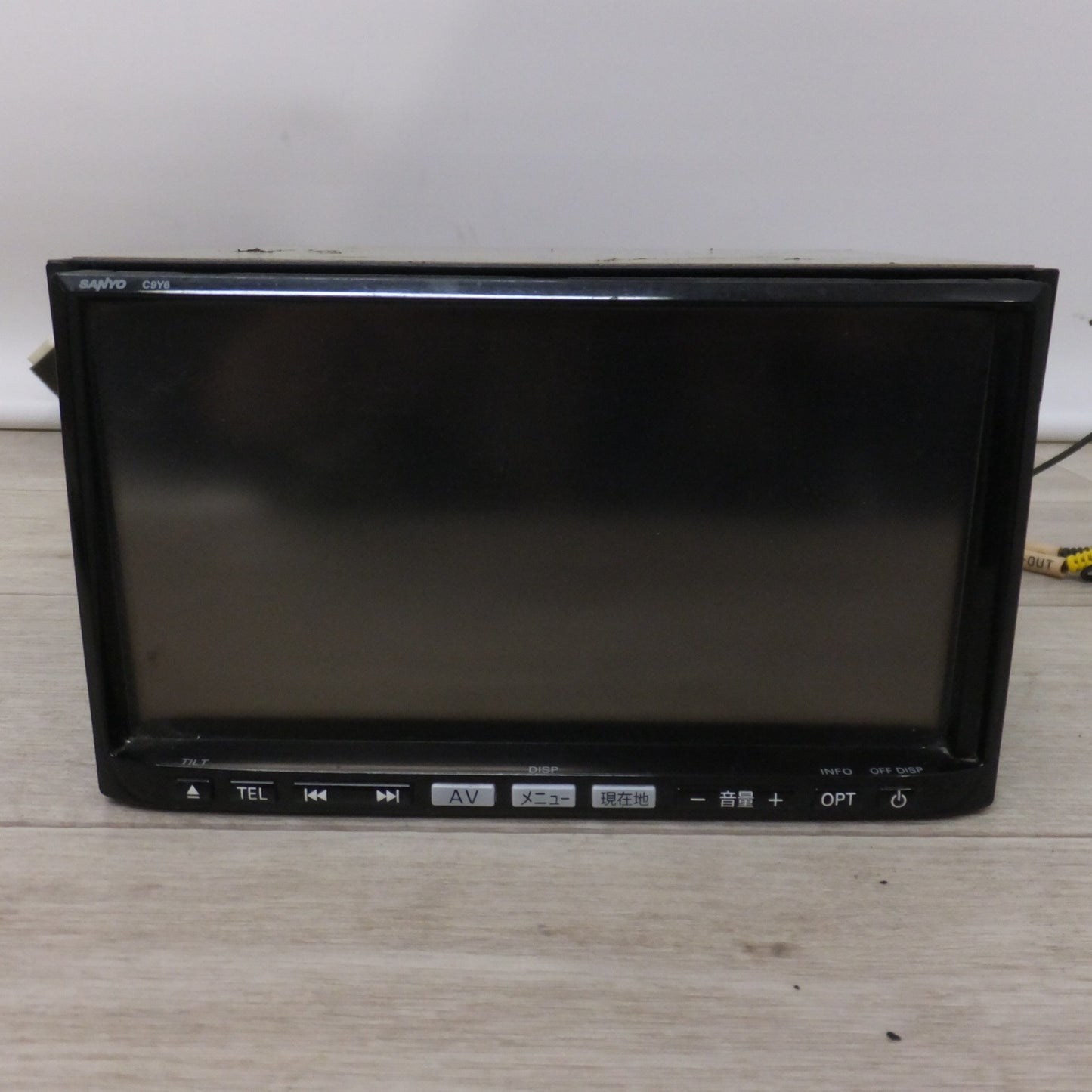 [送料無料] ★SANYO製 マツダ 純正 カーナビゲーション C9Y6 V6 650　NVA-MS5309[16]★