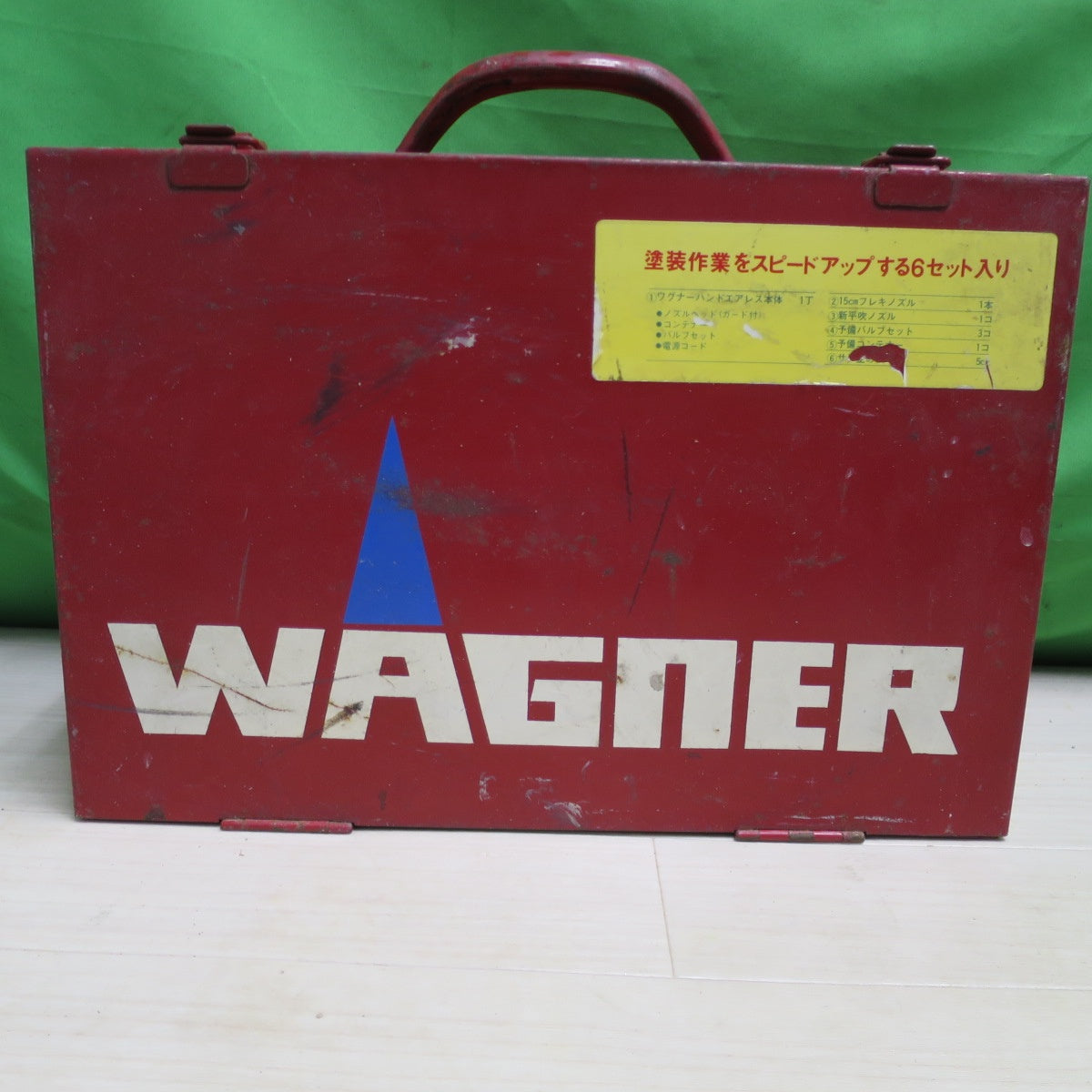 [送料無料] 付属品付き☆WAGNER ワグナー プロ ペインター W320 100V 60Hz 電動 ハンド エア レス 塗装機 コード式 ジャンク品☆