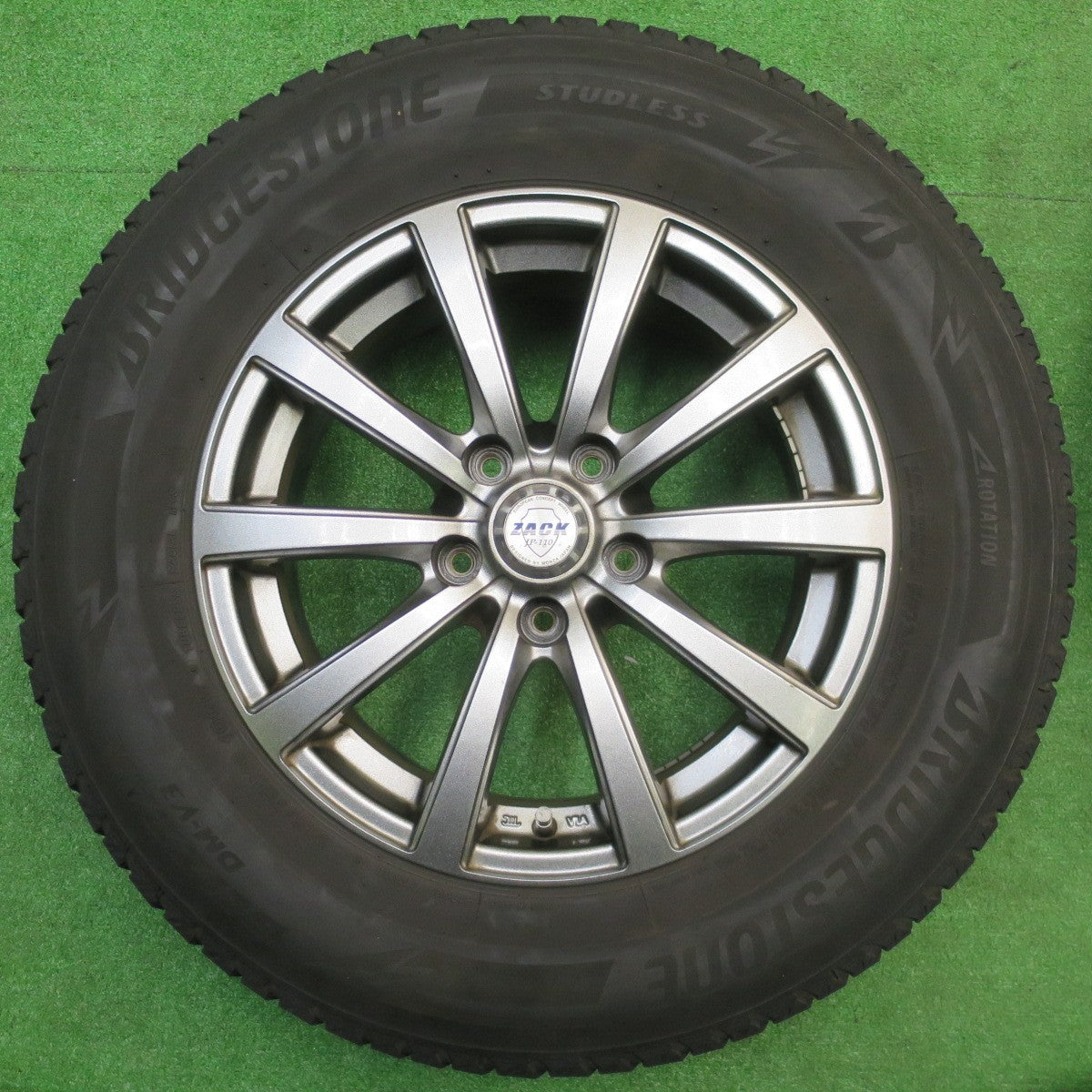 4本価格★スタッドレス 215/70R16 ブリヂストン ブリザック DM-V3 ZACK JP-110 MONZA ザック モンツァ 16インチ PCD114.3/5H★5102905NJス