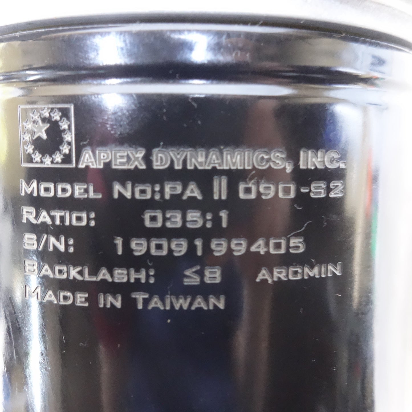[送料無料] 未使用◆APEX アペックス 遊星 減速機 PAⅡ 090-S2 出力軸ボールベアリング・ストレートタイプ PA2 090-S2 キー付◆