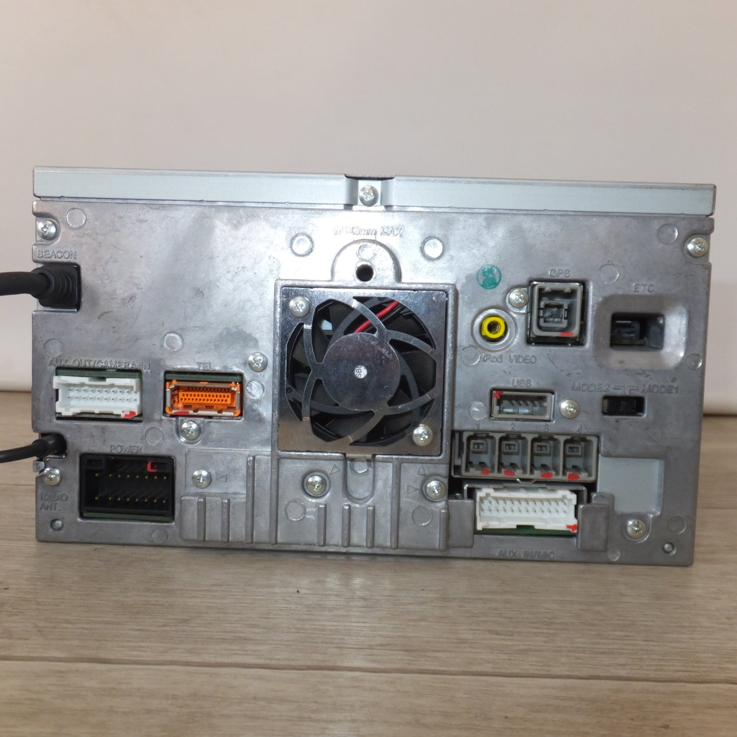 [送料無料] 現状品★アルパイン製 マツダ 純正 AV一体型HDDナビゲーション VIE-X08M C9A1-V6-650A(1)★