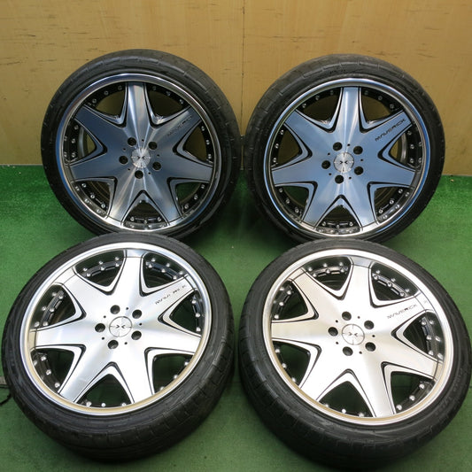4本価格◎245/35R19 ピンソ タイヤ PS91 MAVERICK 107D マーベリック 19インチ PCD114.3/5H◎6062507HAノ