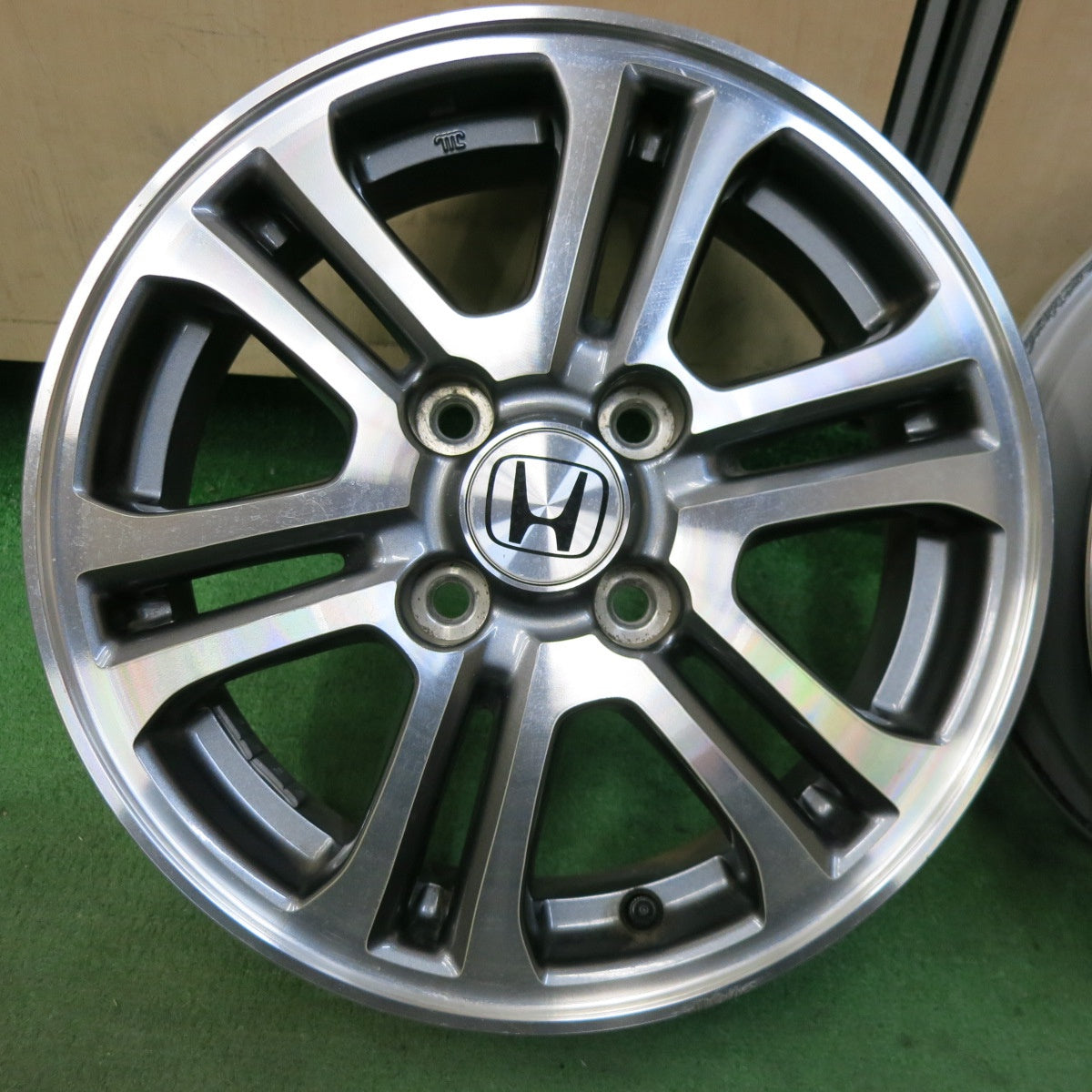 [送料無料] 4本価格★ホンダ N-BOX 純正 ホイール 14インチ 14×4.5J Nボックス PCD100/4H★5021905SYホ