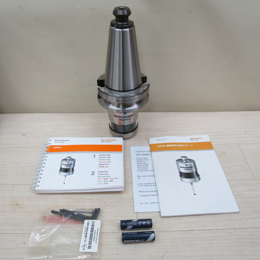 美品！付属品付き☆RENISHAW レニショー 無線 信号 伝達式 プローブ RMP60 タッチ プローブ ツール シャンク フライス 旋盤☆ [送料無料]