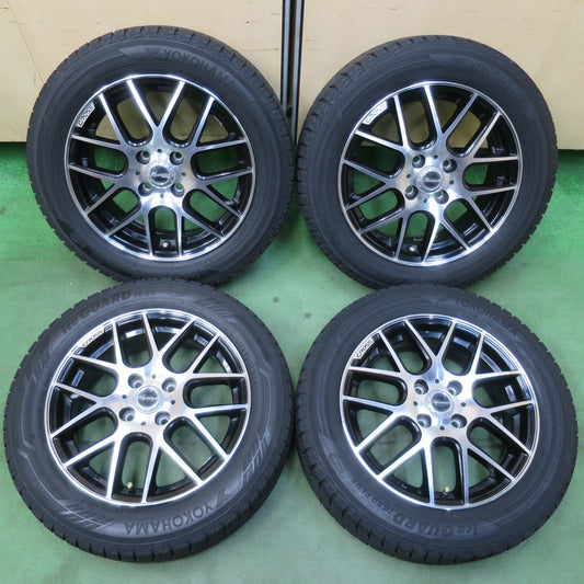 バリ溝！8.5分★スタッドレス 185/60R15 ヨコハマ アイスガード iG50 プラス iG60 X CROSS SPEED クロススピード 15インチ PCD100/4H★5122913イス