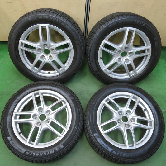 超バリ溝！23年！キレイ！ほぼ10分★ポルシェ 958 カイエン 純正 265/50R19 スタッドレス ミシュラン X-ICE SNOW SUV 19インチ PCD130/5H★5101008イス