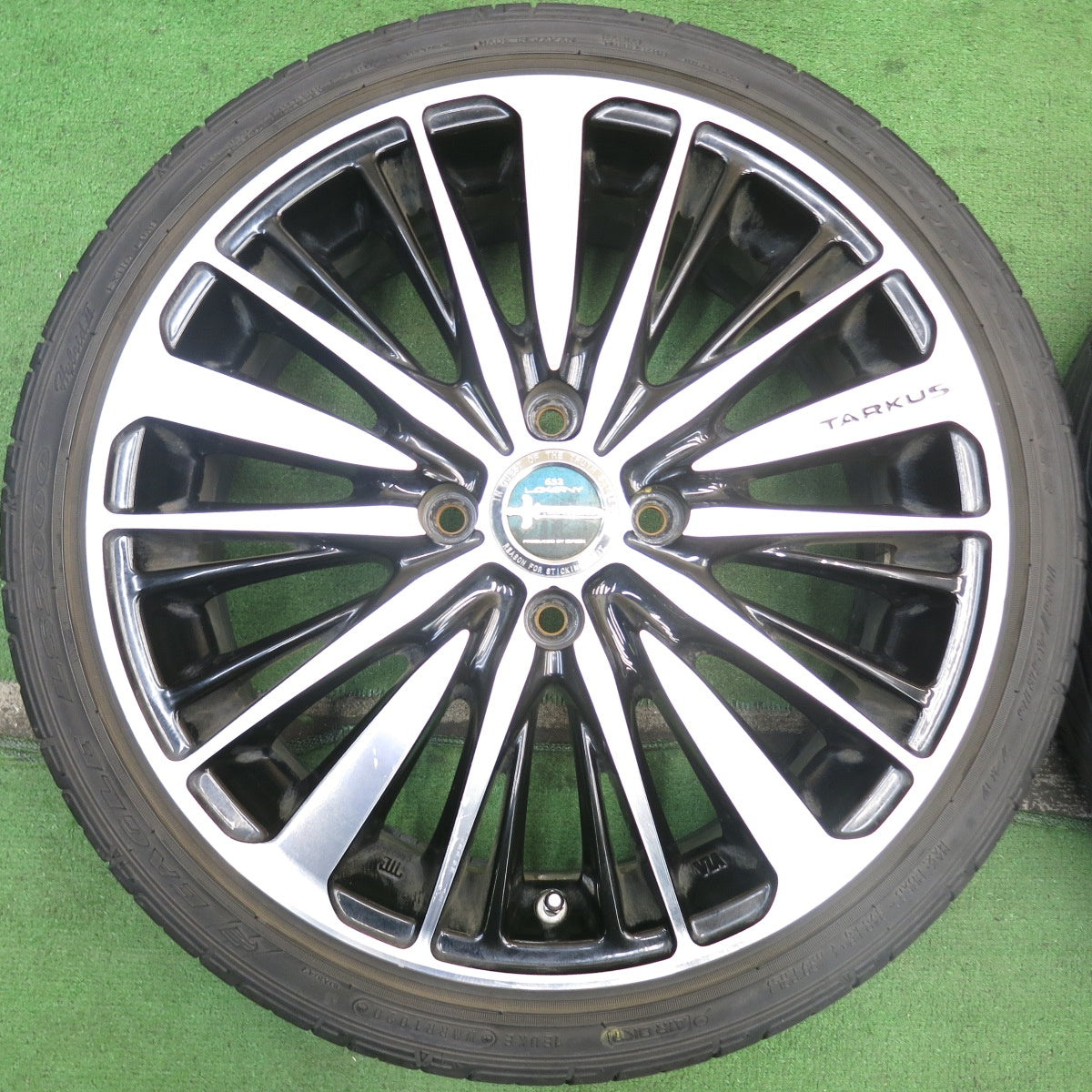 4本価格★632 LOXARNY TARKUS BADX 165/45R16 グッドイヤー イーグル LS2000 ロクサーニ タルカス 軽自動車 軽サイズ PCD100/4H★5081303AKノ