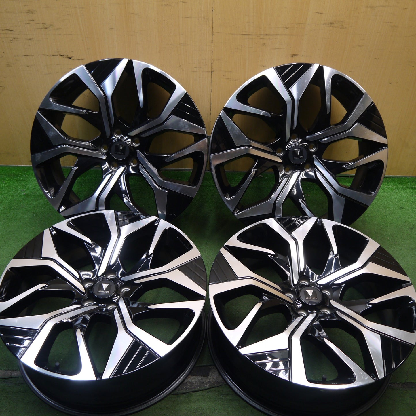 4本価格★クラウン クロスオーバー 等 MODELLISTA Wing Dancer XVⅢ ENKEI モデリスタ ウイングダンサー18 エンケイ 21インチ 21×7.5J PCD114.3/5H★5100102Hホ