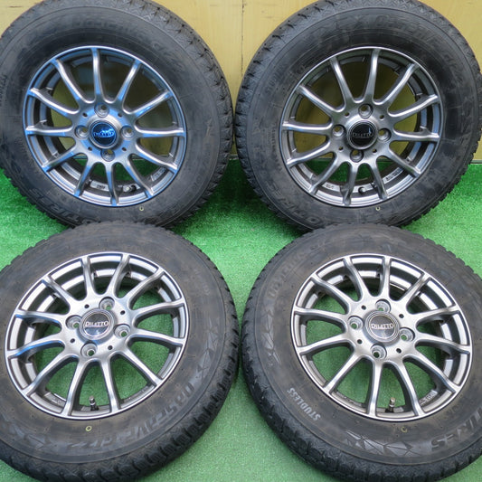 バリ溝！22年！8.5分★スタッドレス 145/80R13 トーヨー オブザーブ GIZ2 DILETTO ディレット 13インチ PCD100/4H★5120402NJス