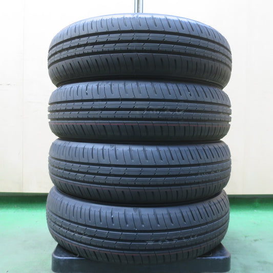 新車外し！26年◎155/65R14 ダンロップ エナセーブ EC350+ タイヤ 14インチ スペーシア N-BOX デイズ ワゴンR タント 等◎6101901イノタ