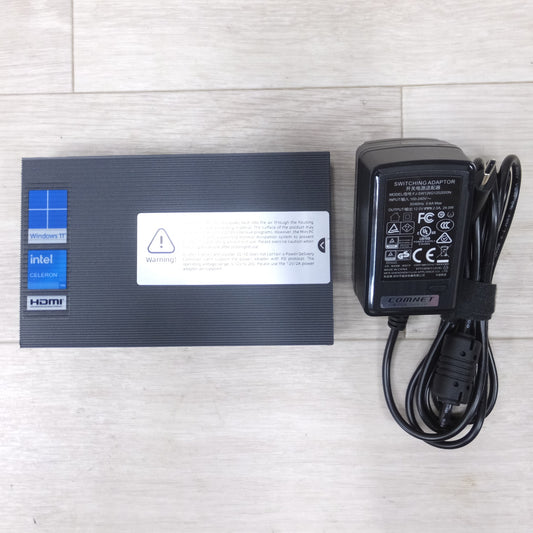 [送料無料] ◆MeLE ファンレス ミニ PC Quieter 3Q 81E N5105 Intel RAM 8GB HDD 128GB Win11 Pro 64bit 電源アダプター 付き (3)◆