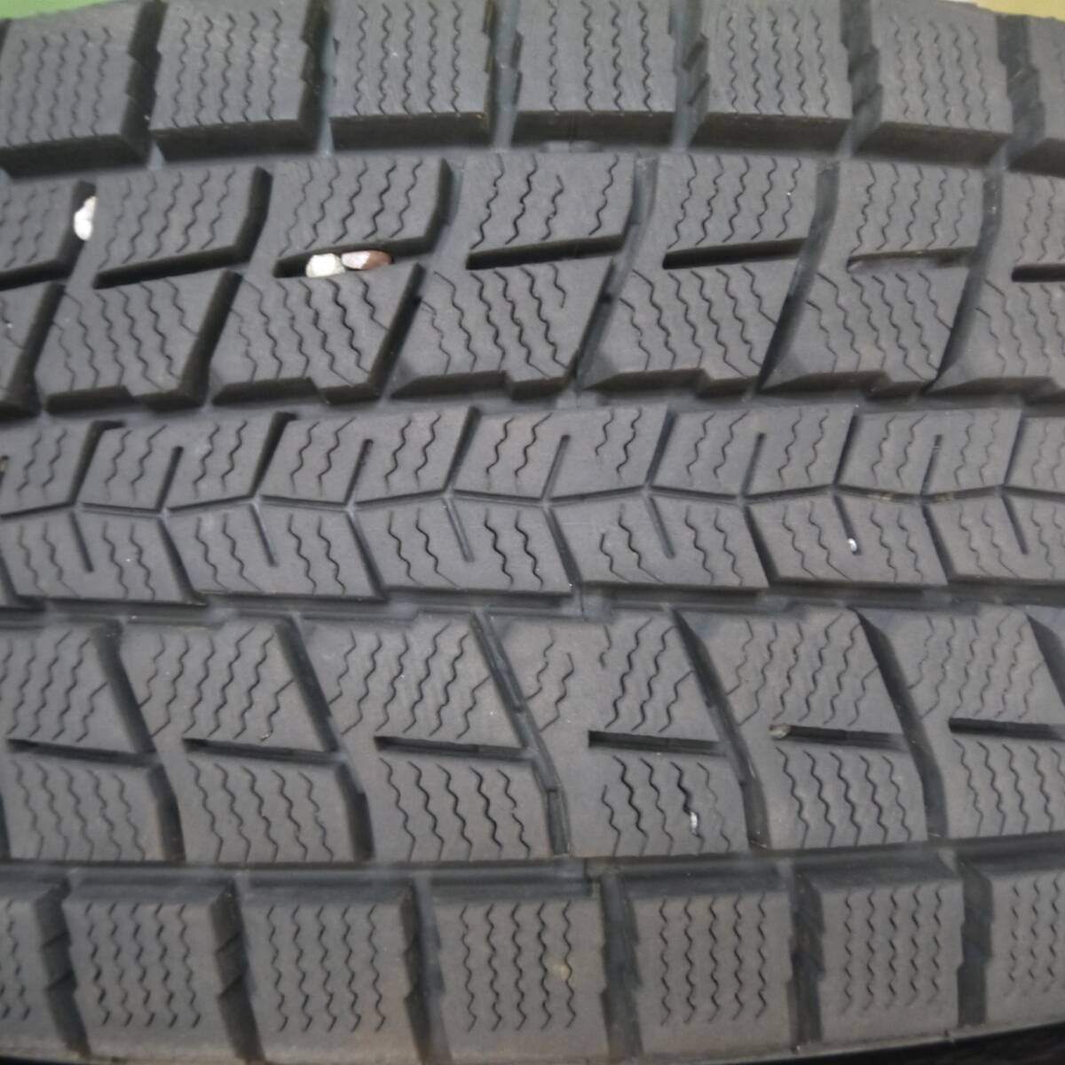 バリ溝！21年！綺麗！9.5分以上★ベンツ等 smartline 365 225/60R17 スタッドレス ダンロップ SJ8 PCD112/5H★4071903Hス