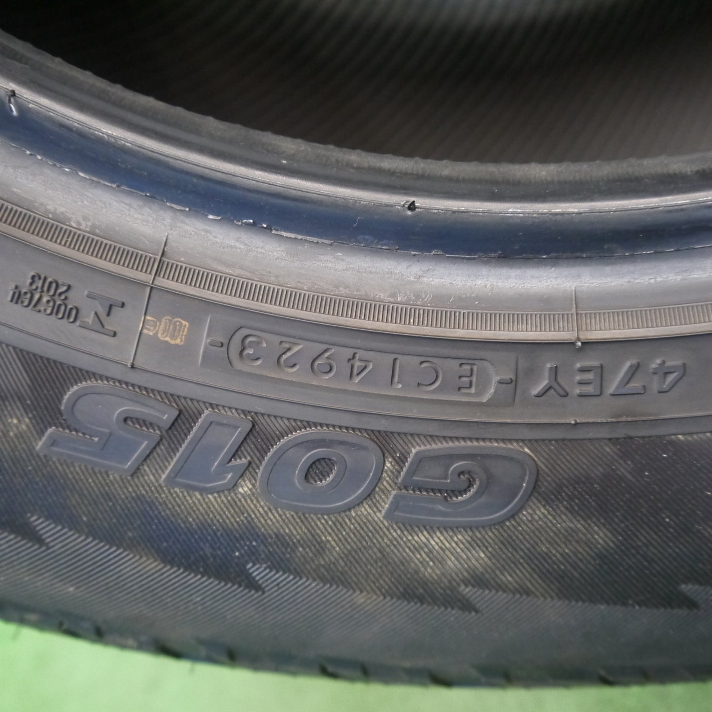 バリ溝！23年！9分！1本★285/70R17 ヨコハマ ジオランダー A/T G015 17インチ タイヤ ランクル プラド FJクルーザー ハマー H3 等★6060303Hノタ