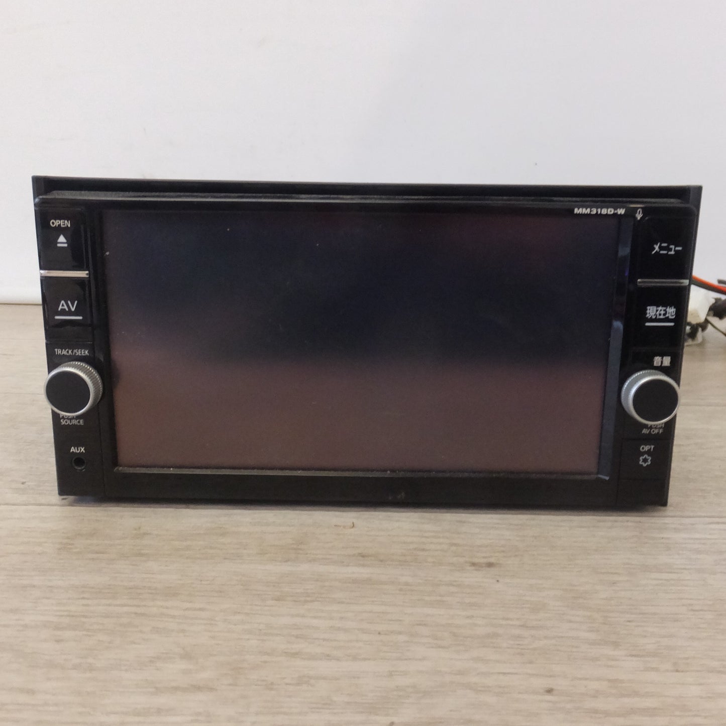 [送料無料] ★パナソニック製 日産 純正 オリジナルナビゲーション MM318D-W B8260-7992H-NP[16]★