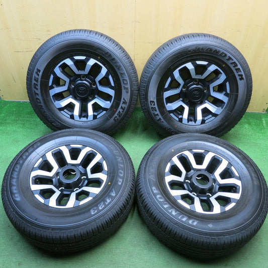 ほぼ新車外し！25年★トヨタ ランクル 70 純正 265/70R16 ダンロップ AT23 グラントレック 16インチ PCD150/5H★6042608HAノ