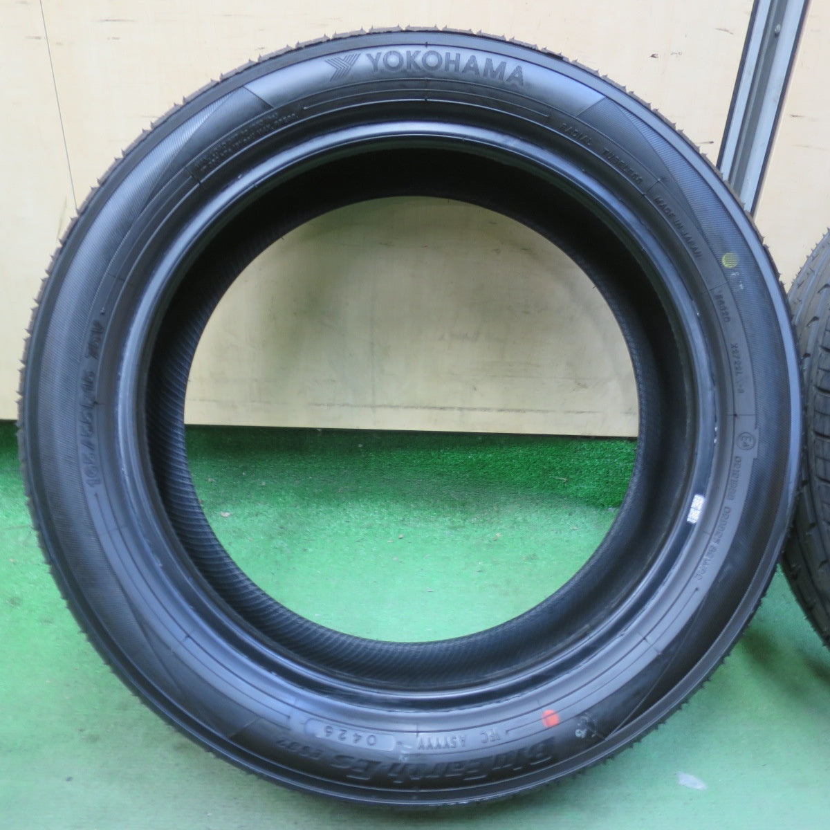 新車外し！26年★165/55R15 ヨコハマ BluEarth-ES ES32 ES32D タイヤ 15インチ ブルーアース ムーブ キャンバス ウェイク N-BOX 等 軽サイズ★6032404イノタ