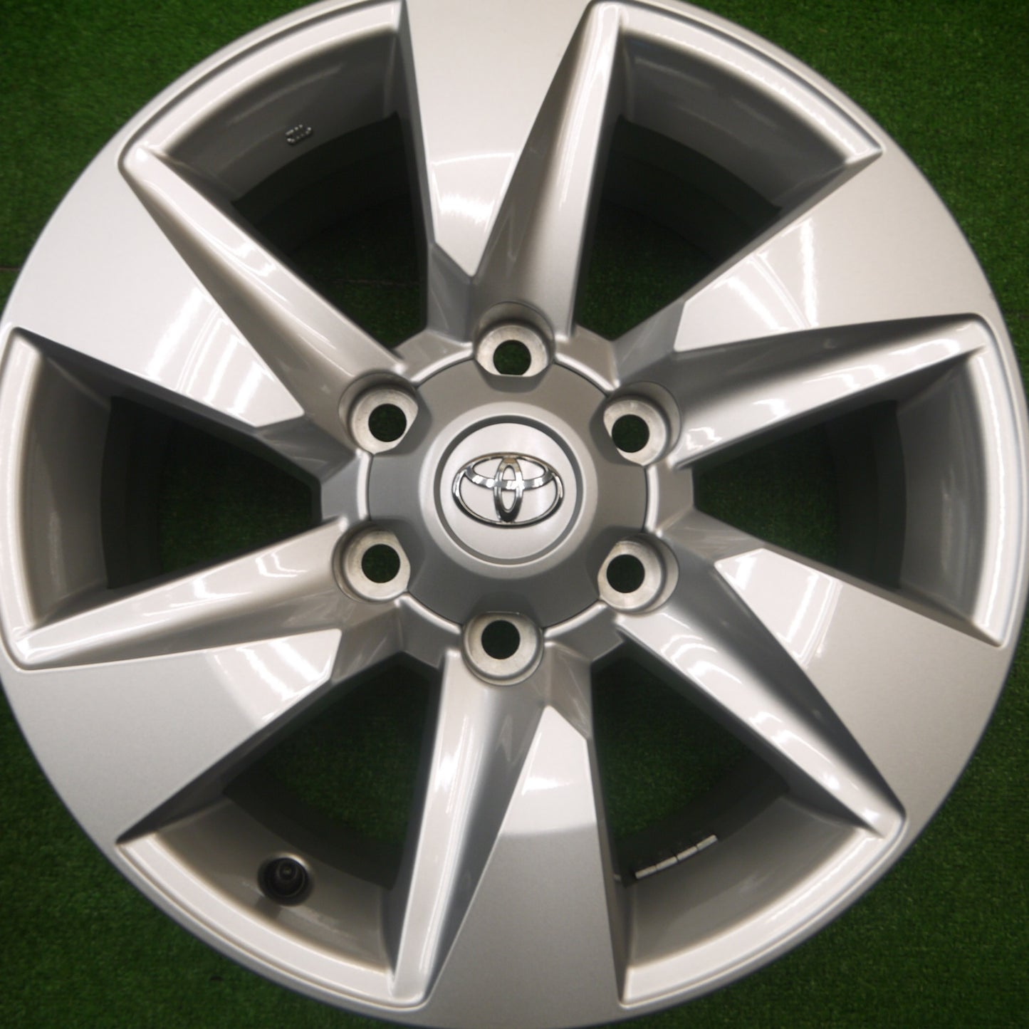 *送料無料* 新車外し★トヨタ 150系 後期 ランクル プラド 純正 ホイール 17インチ 17×7.5J PCD139.7/6H★4090309Hホ