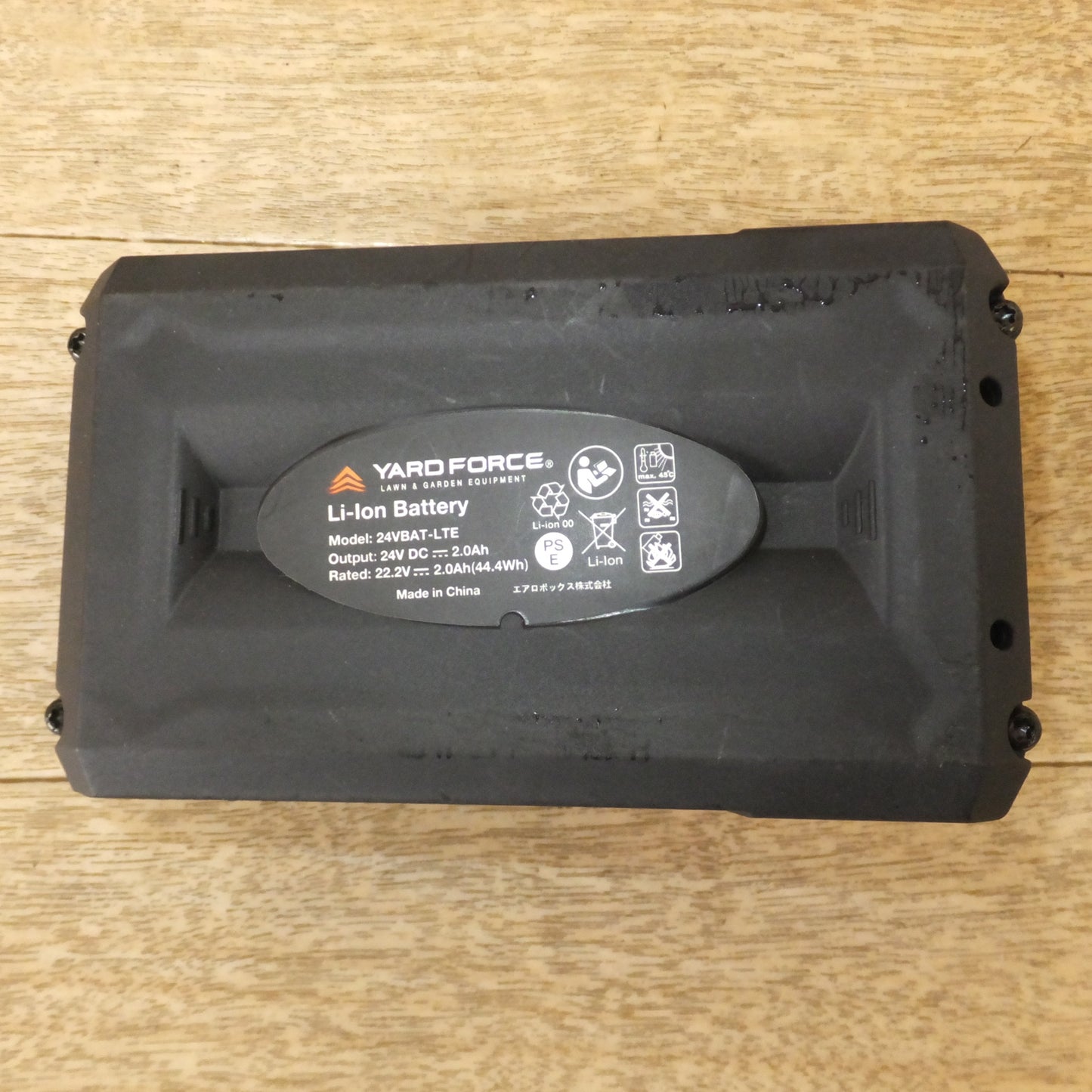 [送料無料] ★ヤードフォース YARD FORCE リチウムイオンバッテリー Li-ion Battery 24VBAT-LTE　24V 2.0Ah★