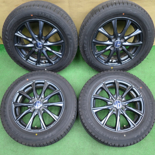 バリ溝！24年！キレイ！9.5分以上★スタッドレス 175/65R15 ダンロップ ウインターマックス03 D.O.S. DOS 15インチ PCD100/4H★6031204NKス
