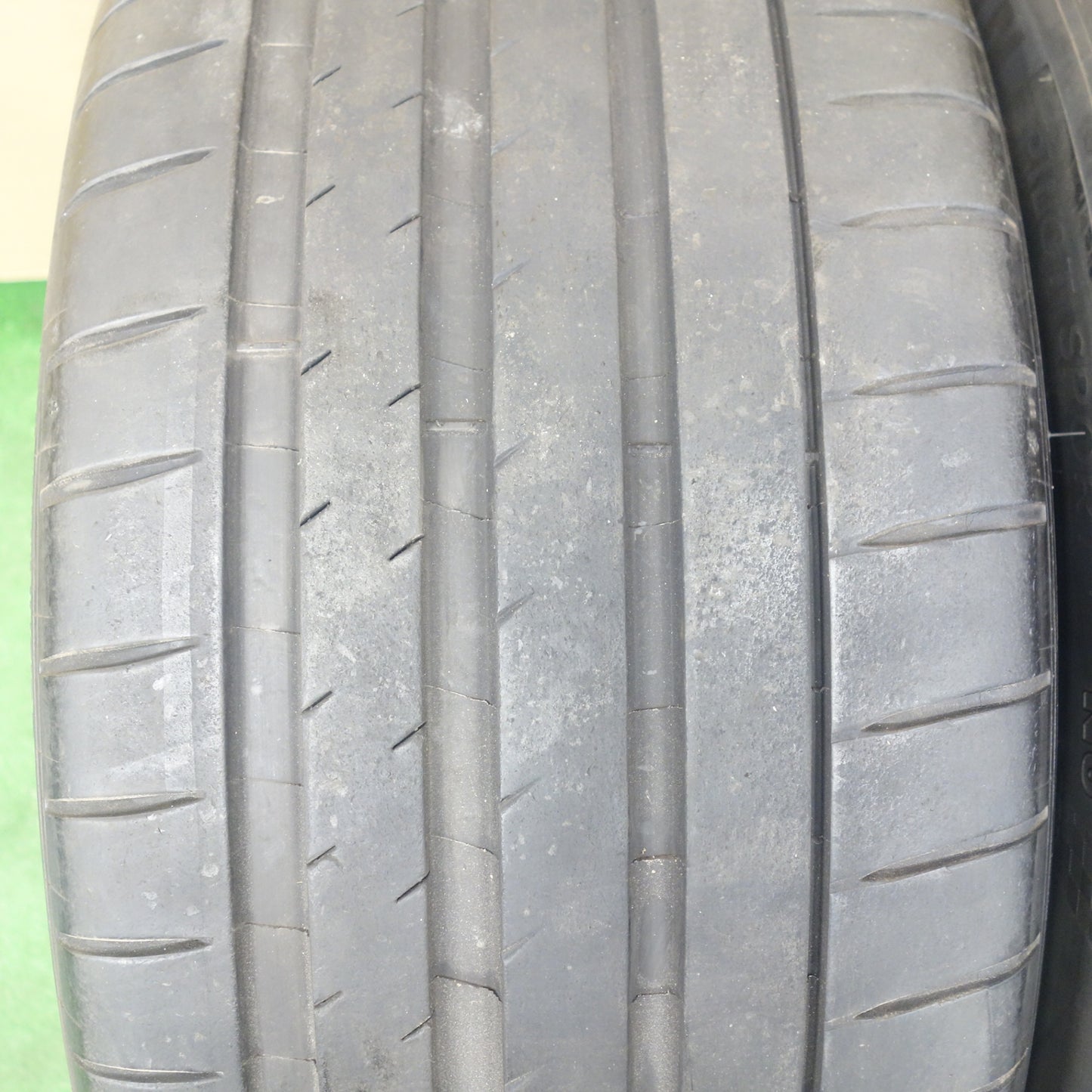 バリ溝！キレイ！9.5分★ポルシェ 971 パナメーラ ターボ 純正 275/40R20 315/35R20 ミシュラン パイロットスポーツ4 20インチ PCD130/5H★6020101KTノ