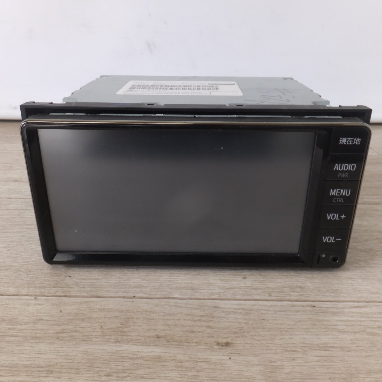 [送料無料] 現状品★パナソニック製 トヨタ 純正 SDナビゲーション NSCN-W68 08605-00B60 セキュリティロック[78]★
