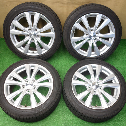 バリ溝！キレイ！9.5分★アウディ 等 AGA Dorf 225/45R17 スタッドレス ダンロップ ウインターマックス 03 17インチ ドルフ PCD112/5H★5122004KTス