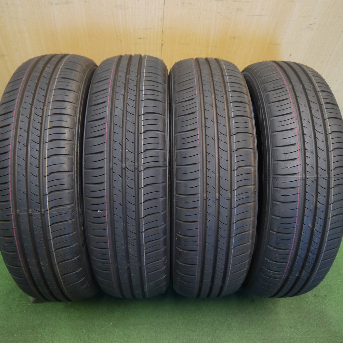 新車外し！26年◎165/60R15 ダンロップ エナセーブ EC300+ タイヤ 15インチ デリカミニ ハスラー ソリオ ピクシス キャスト 等◎6100704Hノタ