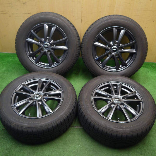 バリ溝！キレイ！9分★スタッドレス 195/65R15 トーヨー ガリット G5 NIRVANA NV ニルバーナ ニルヴァーナ 15インチ PCD114.3/5H★5033102Hス