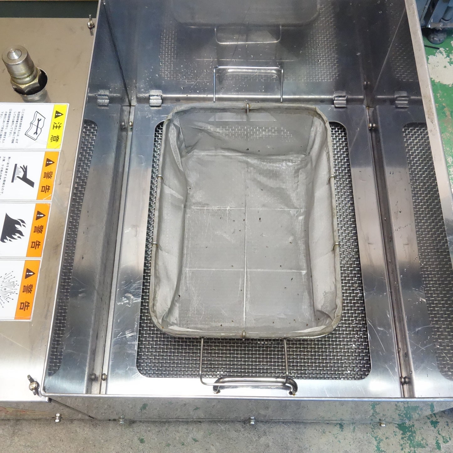 [送料無料] ☆コマツ製作所 食用油 ろ過機 適合 フライヤー 油量 40L Y-2 2023年製 油こし機 濾過 現状品☆