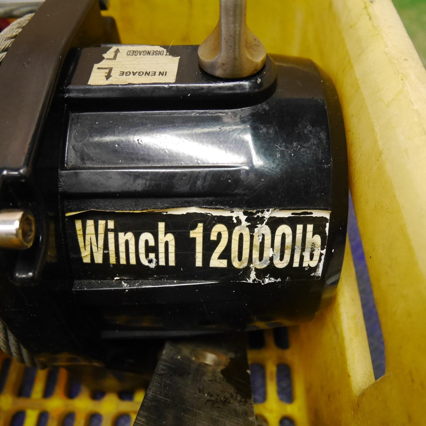 [送料無料] リモコン2点付き☆電動 ウィンチ Winch 12000lb ウインチ ホイスト 牽引 けん引 工具 メーカー 型式 不明☆