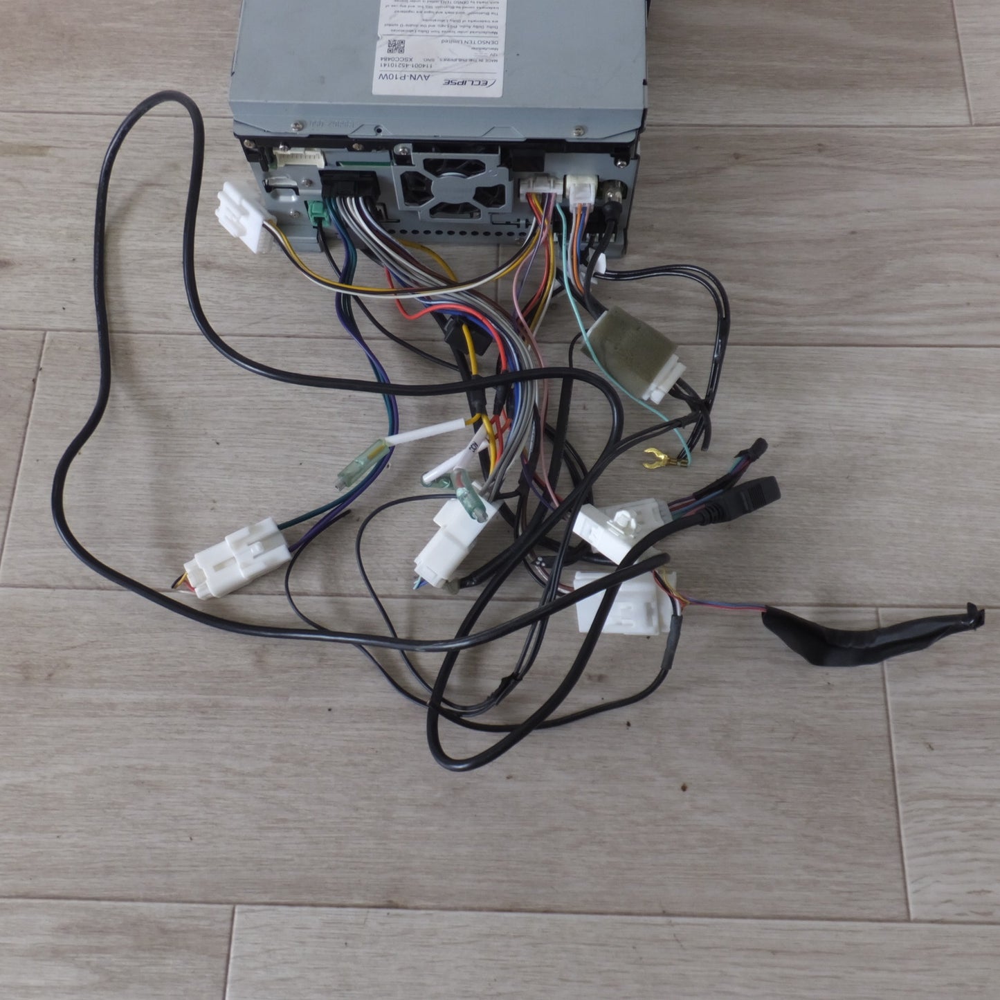 [送料無料] 現状品★デンソーテン イクリプス ECLIPSE メモリーナビゲーション内蔵 AVシステム AVN-P10W[26]★