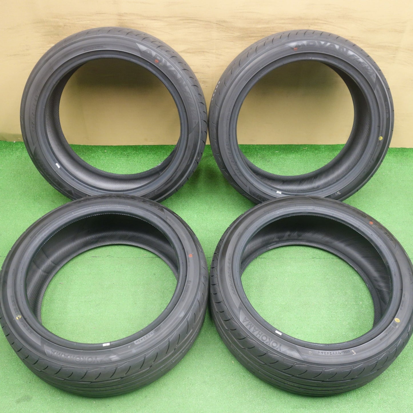 新車外し！26年★225/45R19 ヨコハマ アドバン フレバ FLEVA タイヤ 19インチ CH-R スカイライン アテンザ フォレスター 等★6072601KTノタ