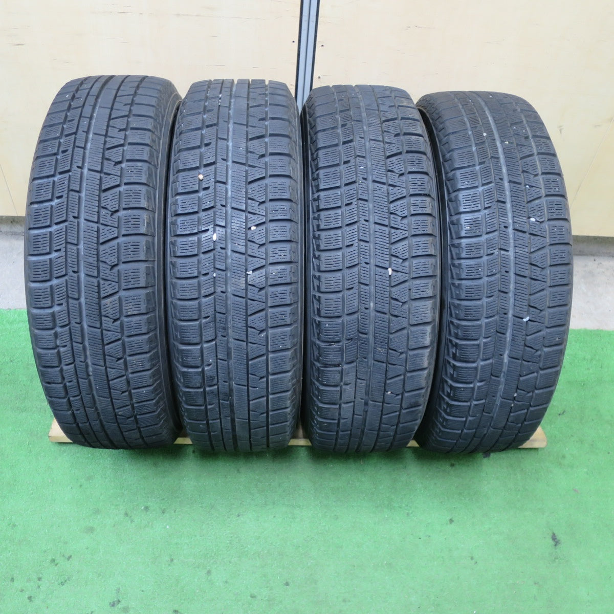 バリ溝！9分★スタッドレス 185/65R15 ヨコハマ アイスガード iG50 プラス EuroSpeed MANARAY ユーロスピード 15インチ PCD100/4H★5060701TTス