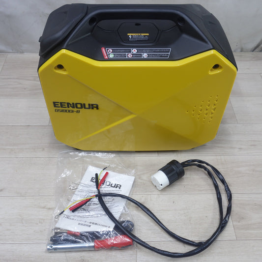 [送料無料] 未使用◆EENOUR インバーター カセット ボンベ式 発電機 GS18001-B 1.3KVA 静音 軽量 ポータブル イーノウ◆