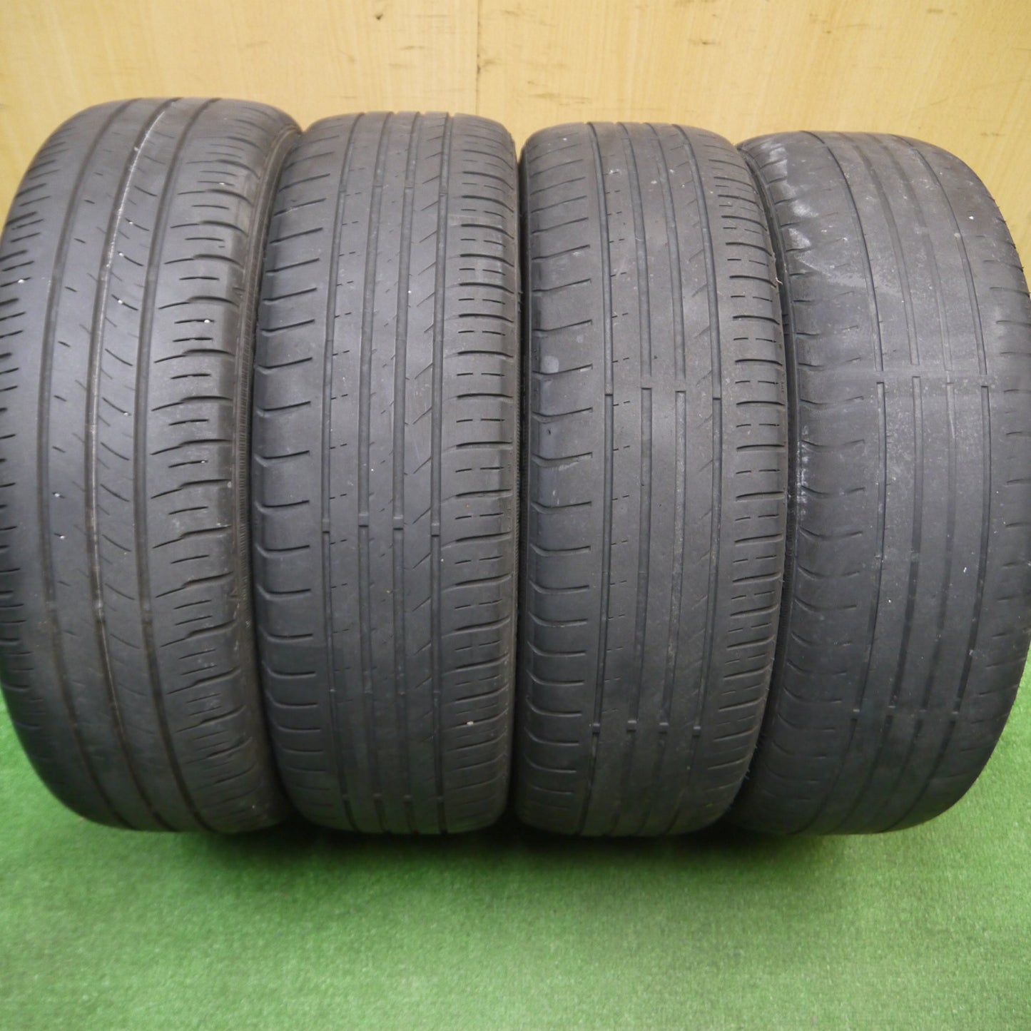 [送料無料] 4本価格！21年★S-HOLD 165/55R15 ダンロップ エナセーブ EC300+ ウィンラン R330 S-5V 軽自動車 タント N-BOX 等 PCD100/4H★4121308Hノ