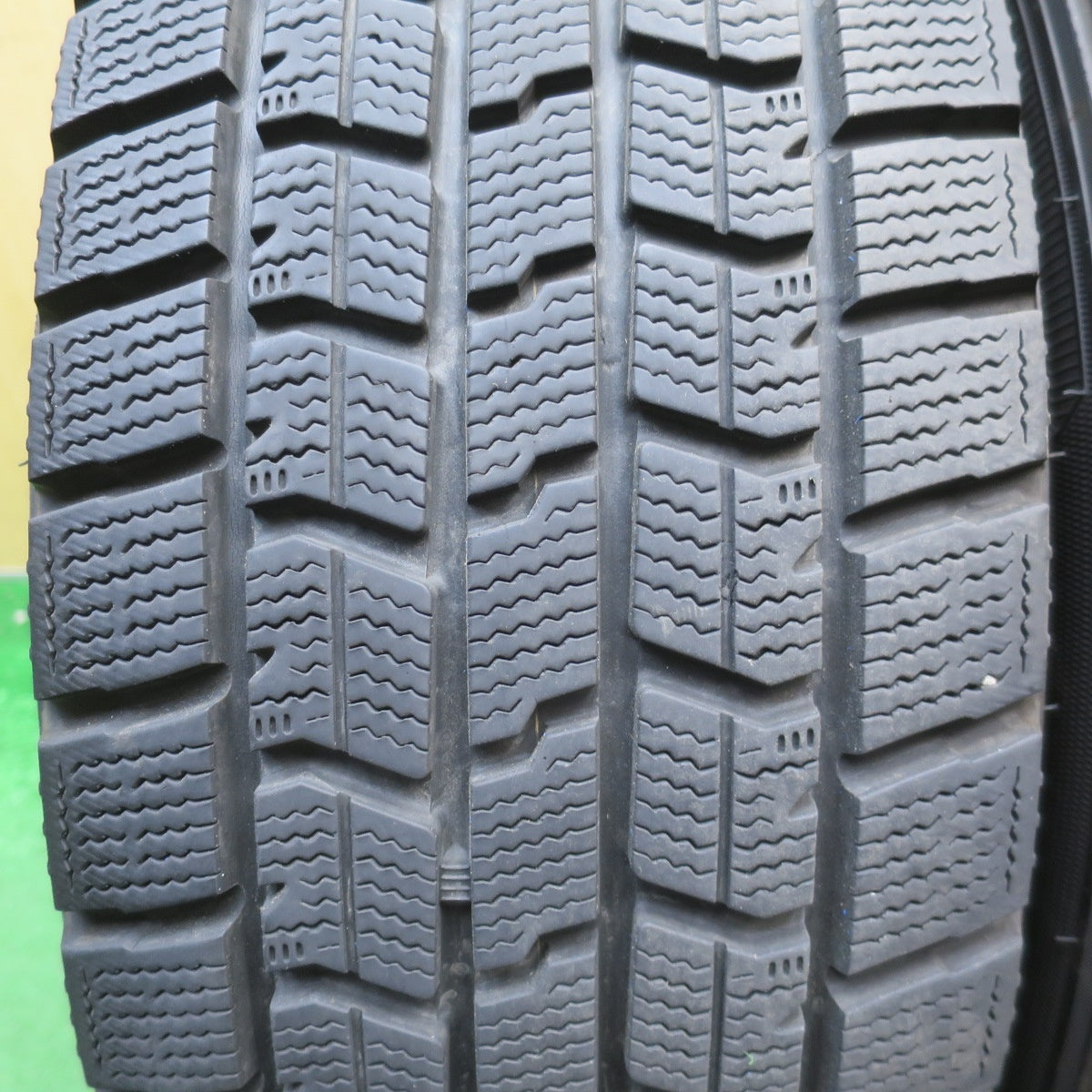 バリ溝！9.5分★日産 ウイングロード ライダー 純正 205/65R16 スタッドレス グッドイヤー アイスナビ7 16インチ PCD100/4H★6051302NJス