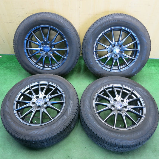 バリ溝！22年！キレイ！9分★スタッドレス 225/65R17 ピレリ アイスゼロ アシンメトリコ VELVA SPORTZ ヴェルヴァ 17インチ PCD114.3/5H★6052403HAス