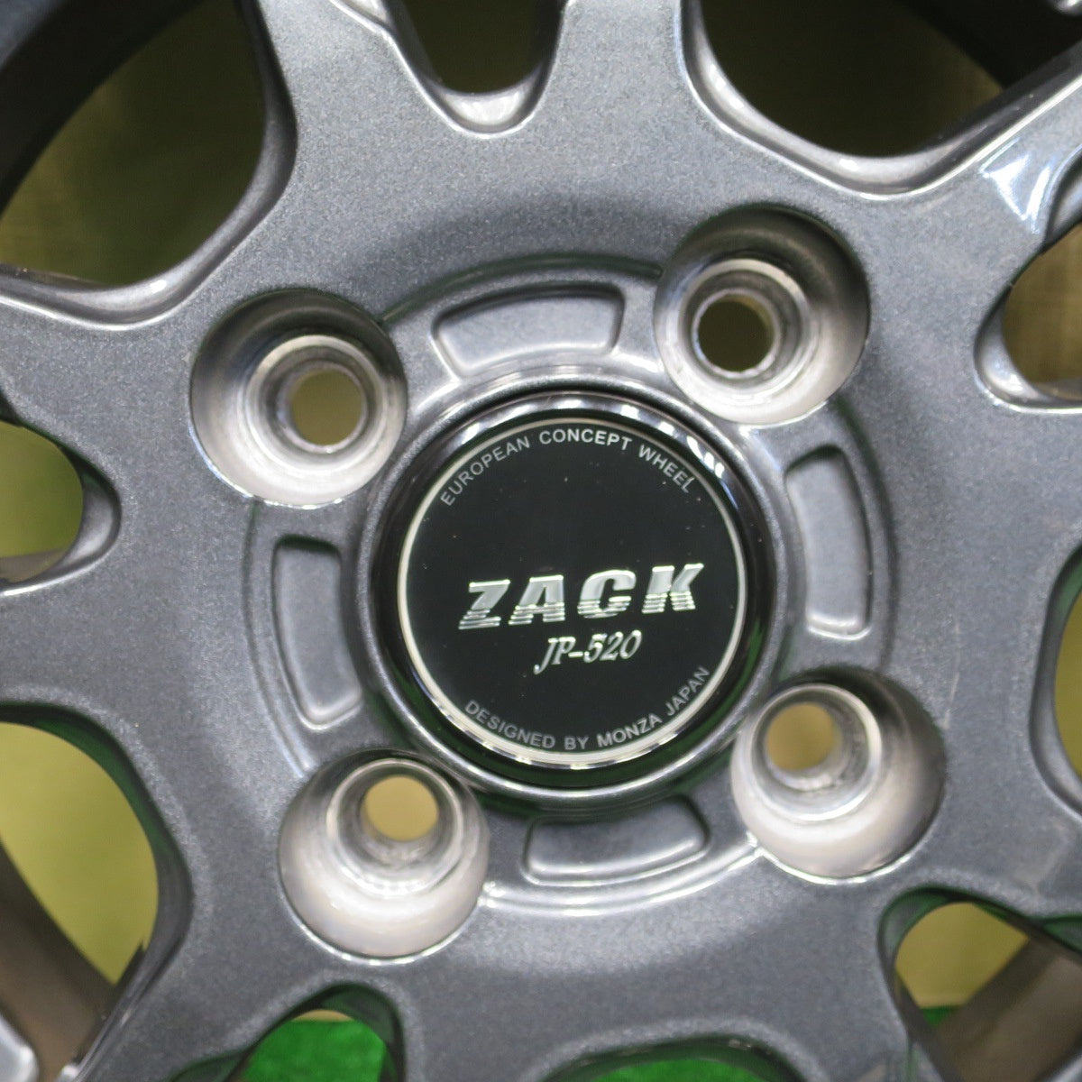 バリ溝！22年！キレイ！9分★スタッドレス 155/65R13 ダンロップ ウインターマックス WM02 ZACK JP-520 MONZA ザック 13インチ PCD100/4H★5112902NKス