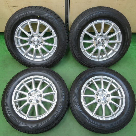 バリ溝！キレイ！9.5分★スタッドレス 215/60R16 ブリヂストン ブリザック REVO GZ JOKER ジョーカー 16インチ PCD114.3/5H★5031708イス